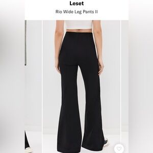 Leset Rio Wide Leg Ponte Pant